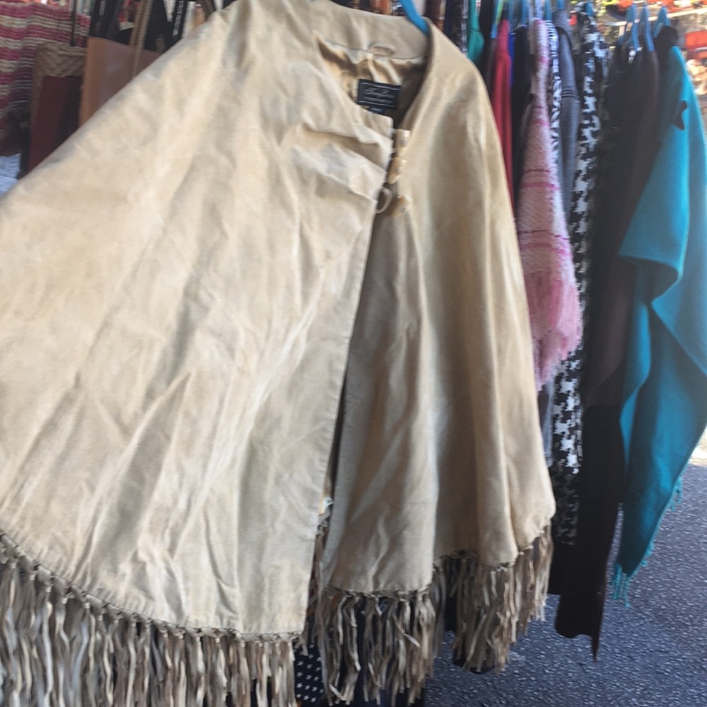 Suede Cape - image 2